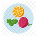 Vitamin C Quellen  Symbol