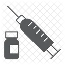 Vitamin Injection Supplement Icon
