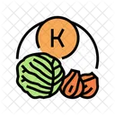 Vitamin K K Vitamin Icon