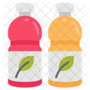 Vitamin Water Carbonated Water Energy Water Icon