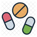 Vitamina Suplemento Medicamento Ícone