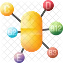 Vitaminas Alimentos Saludables Icono