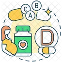 Ingerir vitaminas  Icon