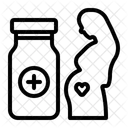 Vitamines Prenatales Icône