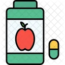 Vitamins Medicine Fruit Icon