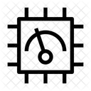 Vitesse Du Processeur CPU Microprocesseur Icon