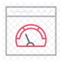 Vitesse Internet Compteur Navigateur Icon