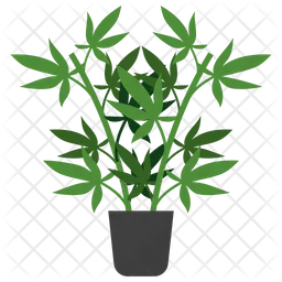 Vitex Potted Plant  Icon