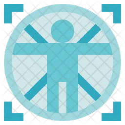 Vitruvian Man  Icon