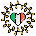 Viva Litalia Litalia Italian Flag Icône