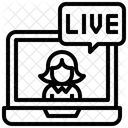 En Vivo Computadora Portatil Transmision En Vivo Icon