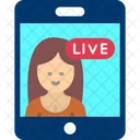 Vivir Nuevo Tableta Video Icono
