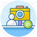 Vlog Photography Videography Icon