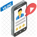 Video Blog Online Channel Social Media Icon