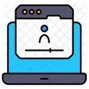 Vlog Video Blogger Icon