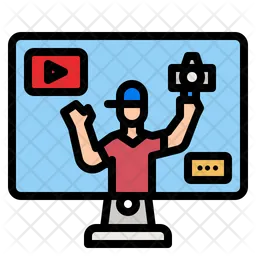 Vlogger  Icon