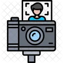 Vlogger Camera Producer Icon