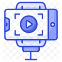 Vlogging Camera Mobile Icon