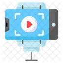 Vlogging Camera Mobile Icon