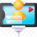 Vlogging Vlog Video Icon