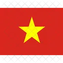 Vn Vietnam Flags Iso Icon