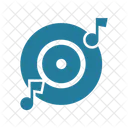 Vnyl Music Disk Icône
