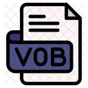 Vob File Type File Format Icon