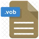 Vob File Sheet Icon