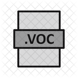 Voc - volatile organic compounds badge icon Vector Image
