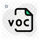 Voc File  Icon