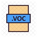 Voc File Voc File Format Icon