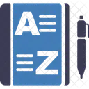 Vocabulario Diccionario Conocimiento Icono