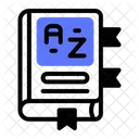 語彙、言語、辞書 アイコン
