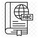 Vocabulary Dictionary Education Icon