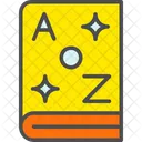 Vocabulary Dictionary Word Book Icon