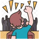 Orador Motivacional Discurso Icono