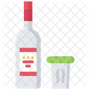 Vodka Glass Cucumber Icon