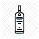 Vodka Vidrio Botella Icono