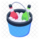 Chilled Drinks Vodka Basket Vodka Bucket Icon