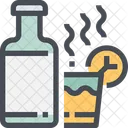 Vodka Vodka Bottle Vodka Shot Icon