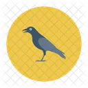 Krahe Vogel Fliege Symbol