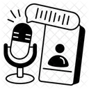 Music Person Phone Icon