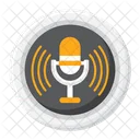Voice Actor Podcast Mic Icon