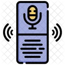 Voice Assistant Smart Speaker Domotics Icon