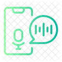 Voice Assistant Microphone Smart Home Icon