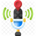 Voice Assistant Technology Device Icon