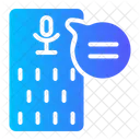 Voice Assistant Smart Speaker Domotics Icon