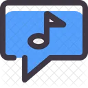 Chat Comment Music Icon