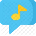 Chat Comment Music Icon