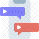 Voice Chat Voice Message Voide Chatting Icon
